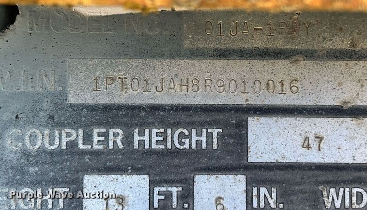 image for item OJ9306 1994 Trailmobile 01JA-1RAY dry van trailer