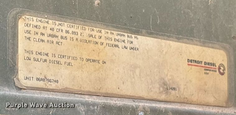 image for item OK9402 2005 Sterling dump truck