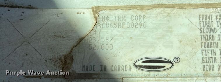 image for item OK9402 2005 Sterling dump truck