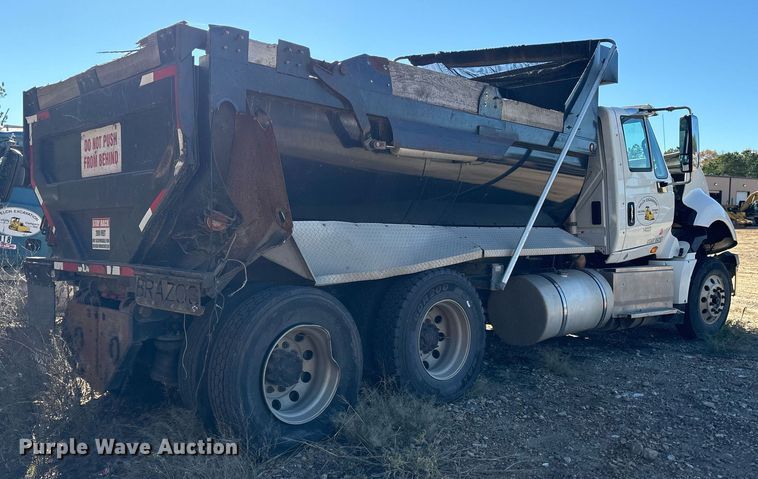 image for item OK9411 2016 International Prostar Plus 122  dump truck