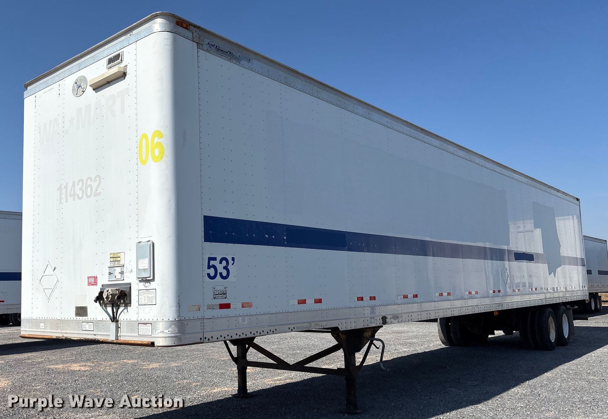 2006 Great Dane 7411T-SSL dry van trailer in Edinburg, TX