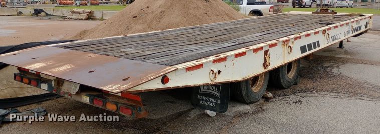 image for item DH1438 2003 Landoll tilt deck equipment trailer