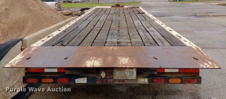 image for item DH1438 2003 Landoll tilt deck equipment trailer