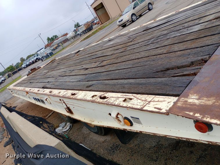 image for item DH1438 2003 Landoll tilt deck equipment trailer