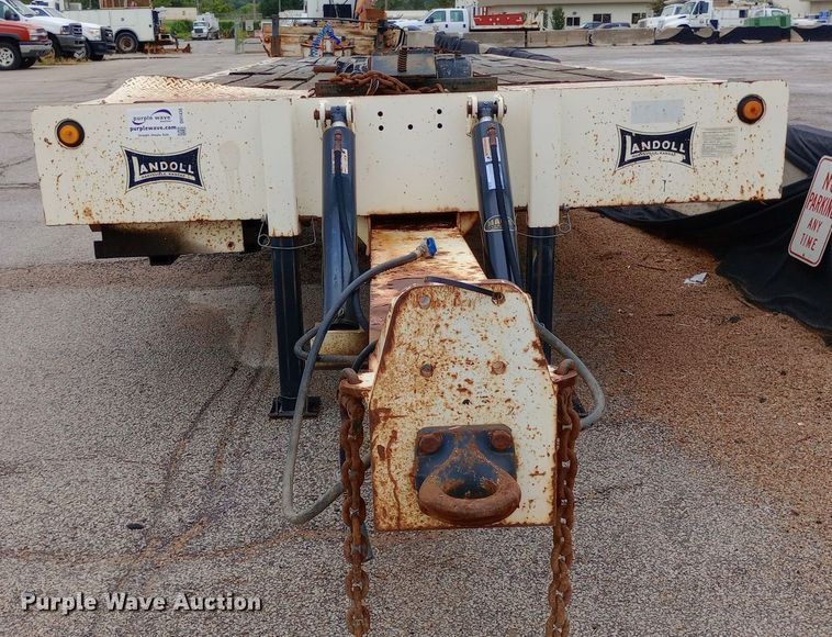 image for item DH1438 2003 Landoll tilt deck equipment trailer