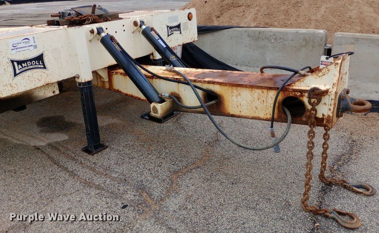 image for item DH1438 2003 Landoll tilt deck equipment trailer