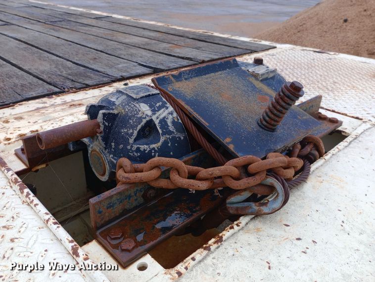 image for item DH1438 2003 Landoll tilt deck equipment trailer