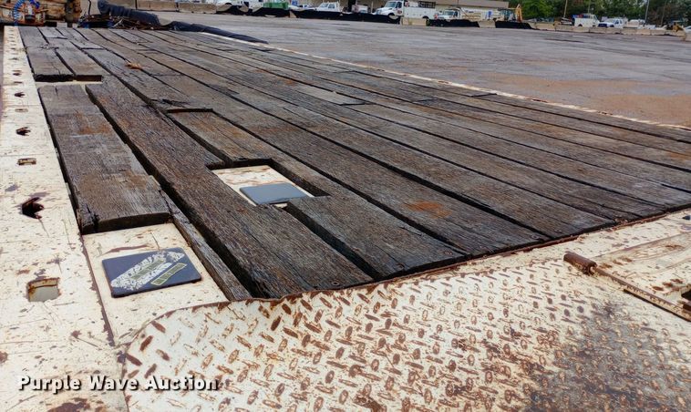 image for item DH1438 2003 Landoll tilt deck equipment trailer