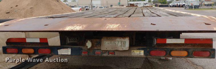 image for item DH1438 2003 Landoll tilt deck equipment trailer