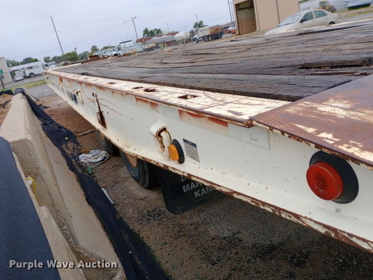 image for item DH1438 2003 Landoll tilt deck equipment trailer