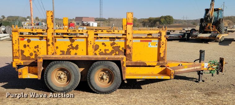 image for item DN3594 2004 Rice Trailer Co. dump trailer