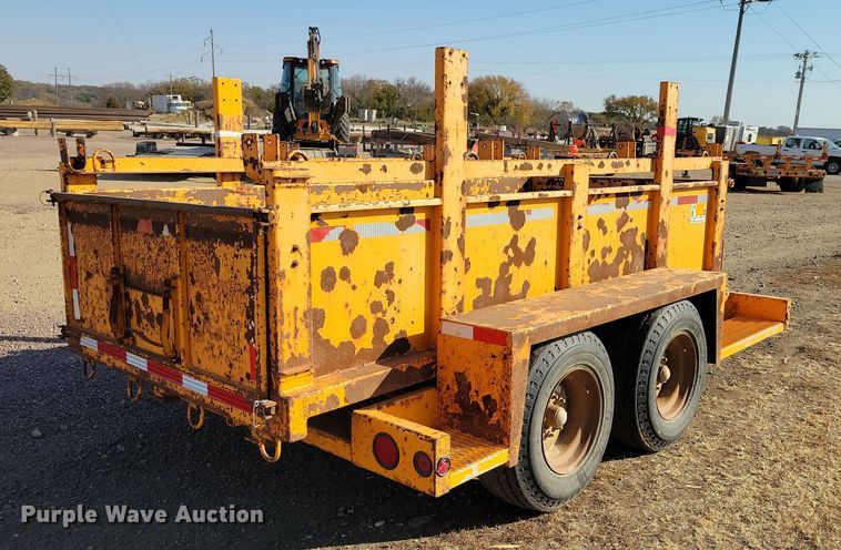 image for item DN3594 2004 Rice Trailer Co. dump trailer