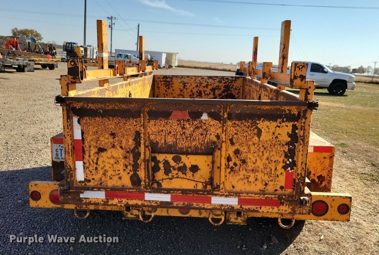 image for item DN3594 2004 Rice Trailer Co. dump trailer