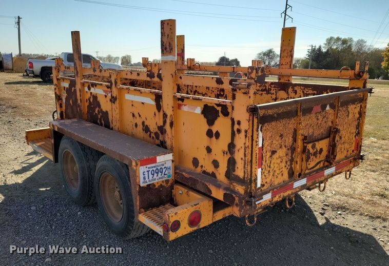image for item DN3594 2004 Rice Trailer Co. dump trailer