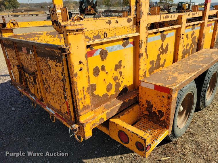 image for item DN3594 2004 Rice Trailer Co. dump trailer