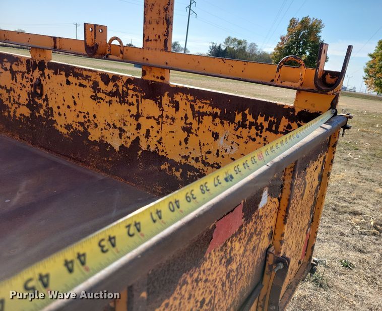 image for item DN3594 2004 Rice Trailer Co. dump trailer