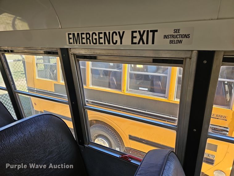 image for item DO7721 2000 Blue Bird E350 Super Duty school bus