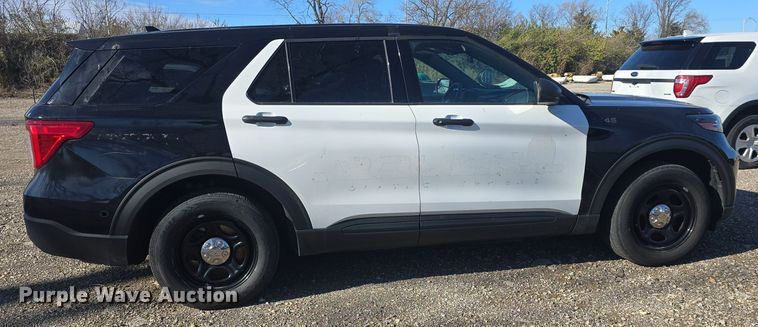 image for item DQ5311 2020 Ford Explorer Police Interceptor  SUV