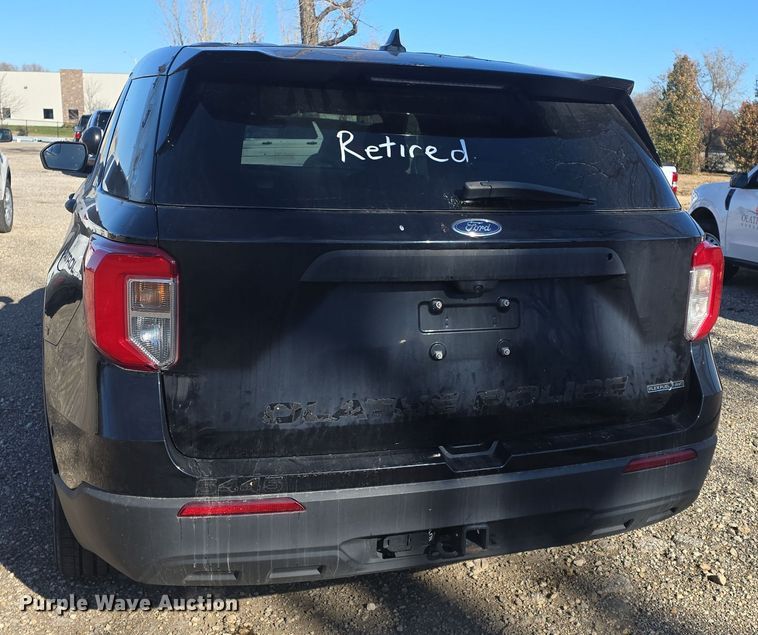 image for item DQ5311 2020 Ford Explorer Police Interceptor  SUV