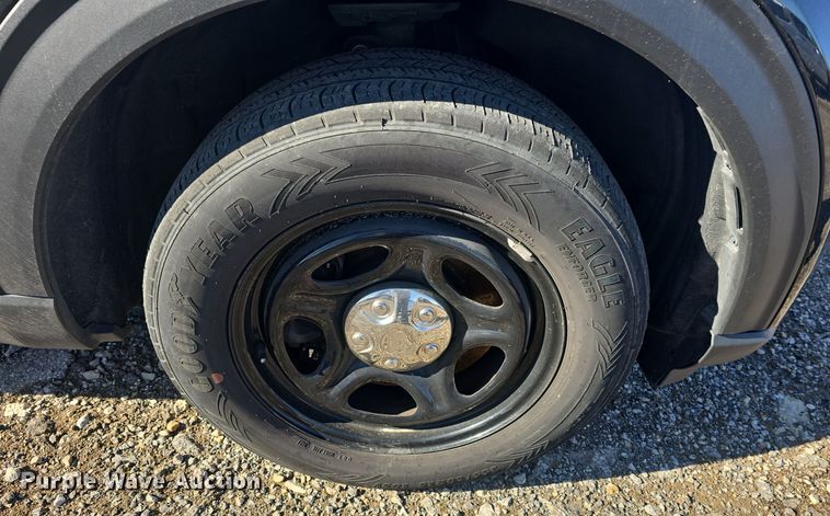 image for item DQ5311 2020 Ford Explorer Police Interceptor  SUV