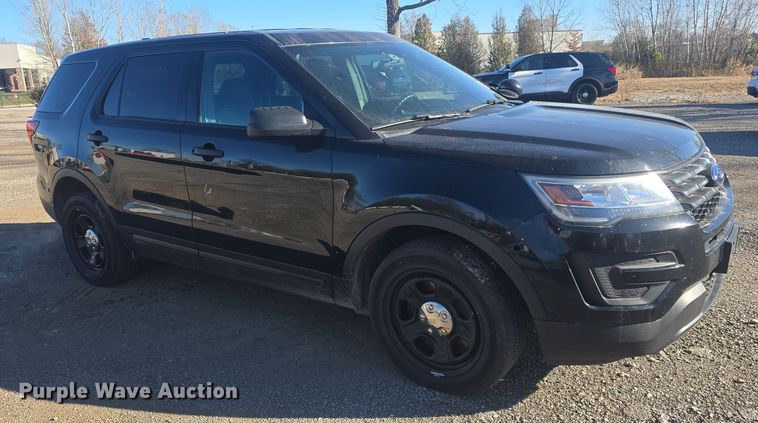 image for item DQ5314 2017 Ford Explorer Police Interceptor  SUV
