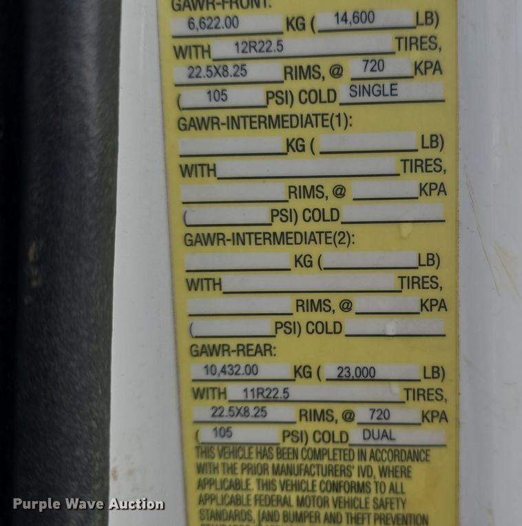 image for item DQ5334 2011 Freightliner  M2 106V sewer jetter truck