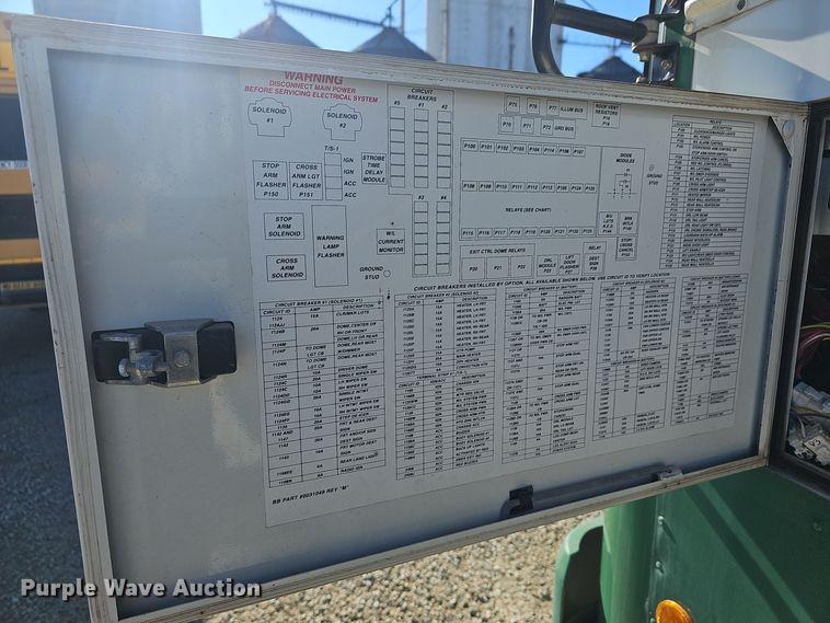 image for item DQ5338 2008 Blue Bird All American school bus