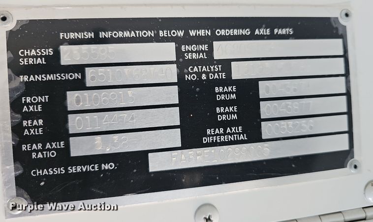 image for item DQ5338 2008 Blue Bird All American school bus