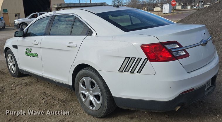 image for item DQ5356 2013 Ford Taurus Police Interceptor 