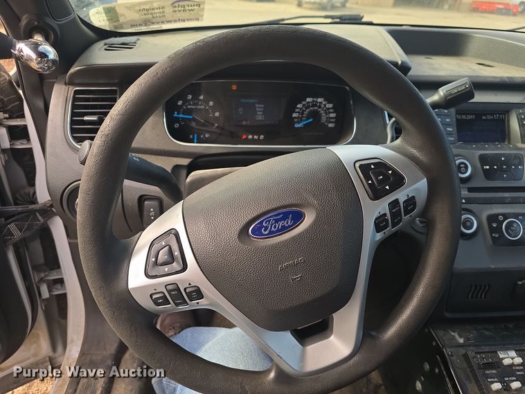 image for item DQ5356 2013 Ford Taurus Police Interceptor 