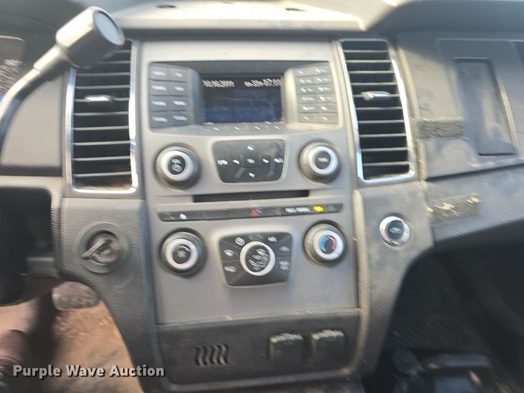 image for item DQ5356 2013 Ford Taurus Police Interceptor 