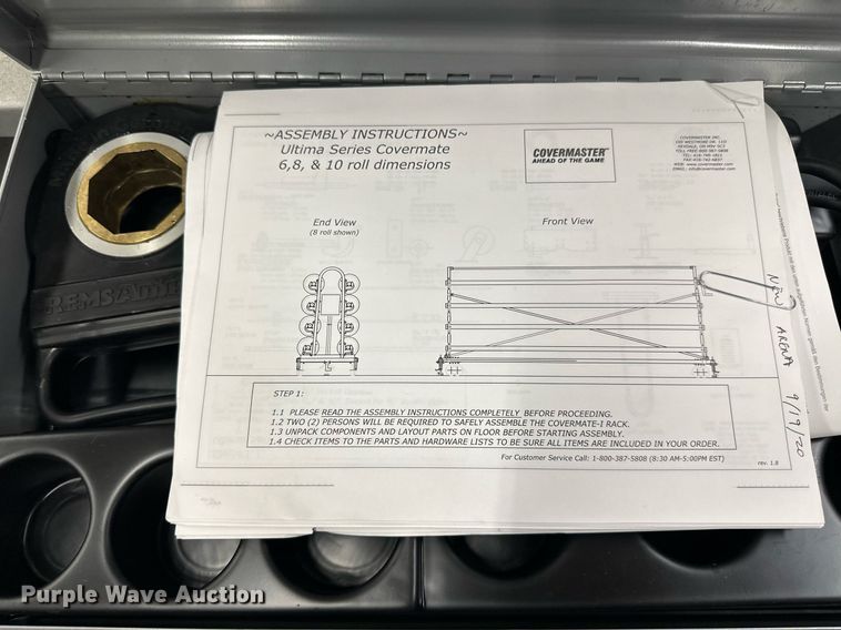 image for item DV0530 Covermaster Ultima Series Covermate gym floor covers