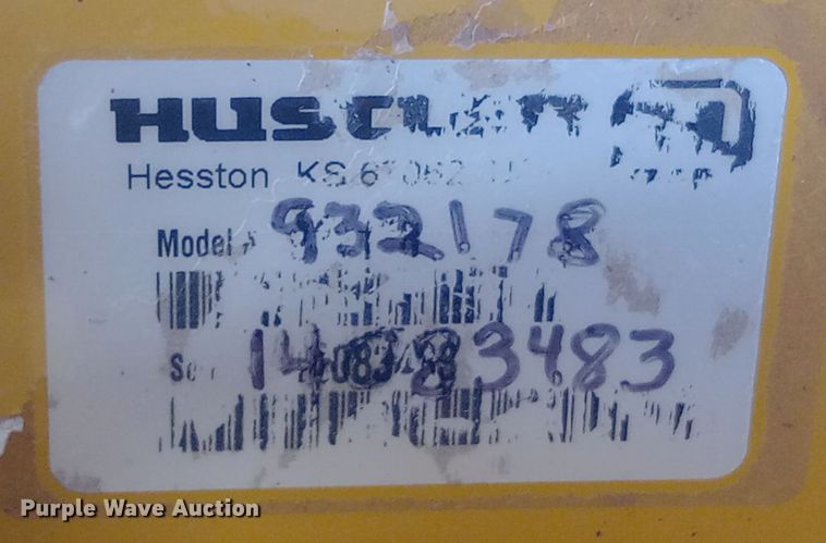 image for item DW0996 2014 Hustler Super Z Hyperdrive ZTR lawn mower