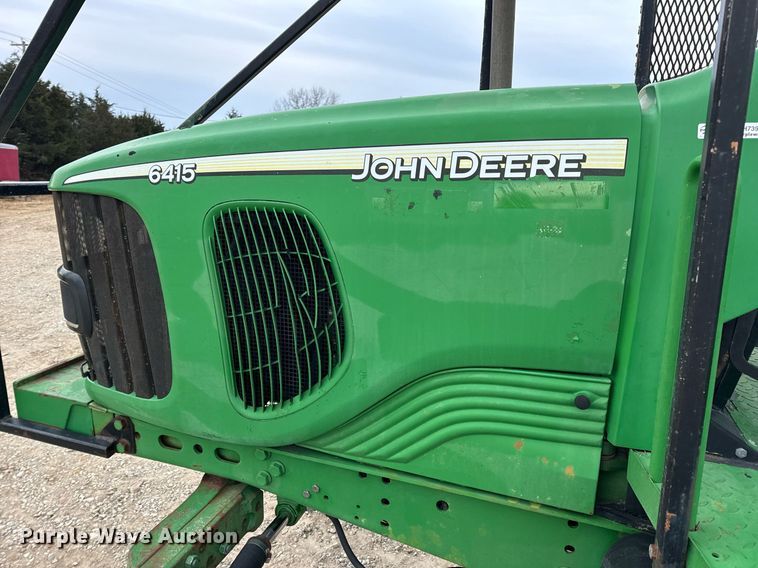 image for item EH7395 John Deere 6415 MFWD tractor