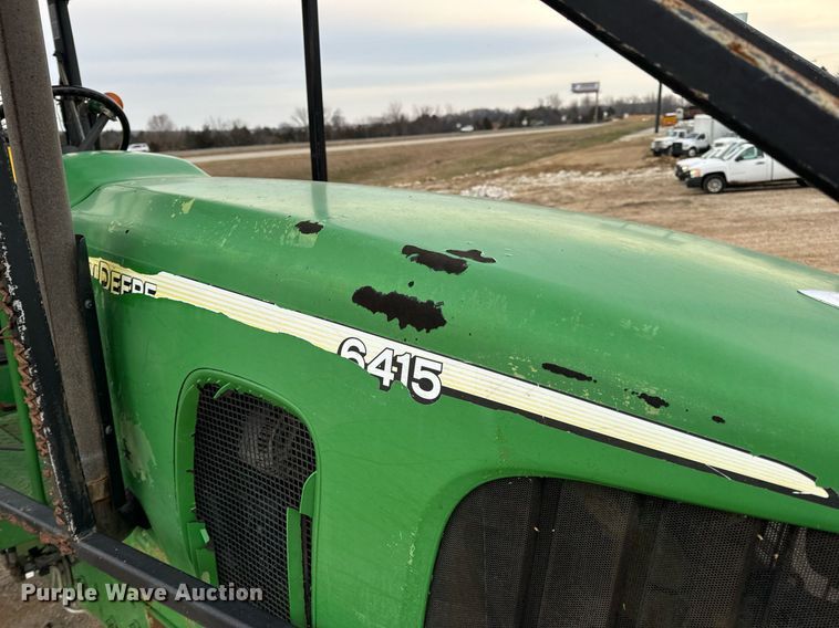 image for item EH7395 John Deere 6415 MFWD tractor