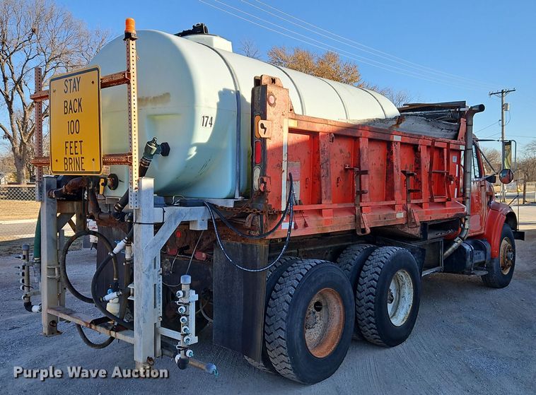 image for item EI8664 1991 International 4900 dump truck