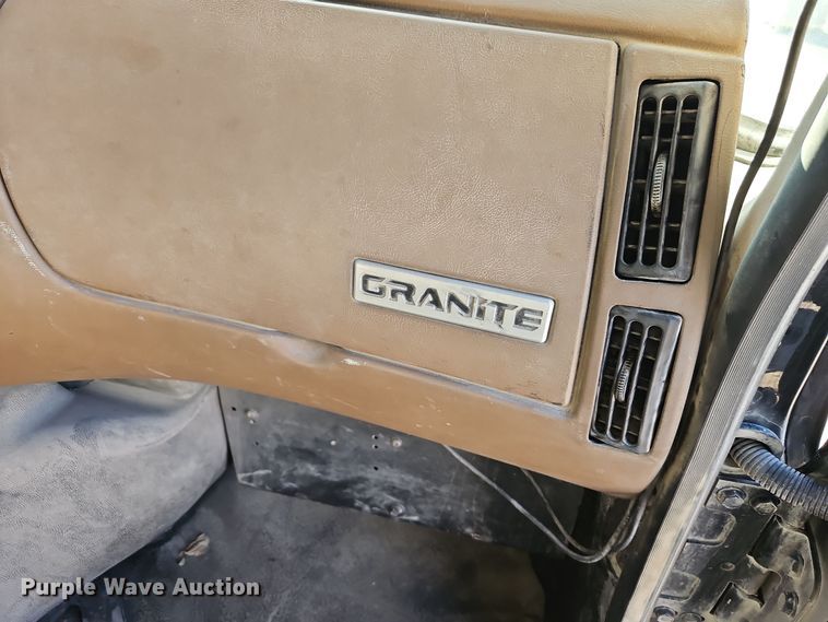 image for item EI8668 2004 Mack CV713 Granite dump truck