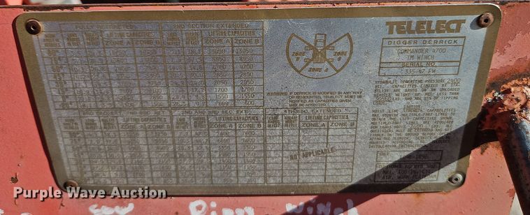 image for item EI8671 1989 Ford L8000 bucket truck