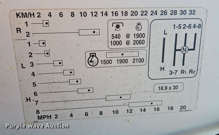 image for item EI8673 1994 New Holland 5610 tractor
