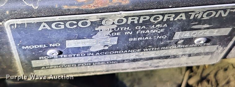 image for item EI8675 2004 Challenger MT525B MFWD tractor