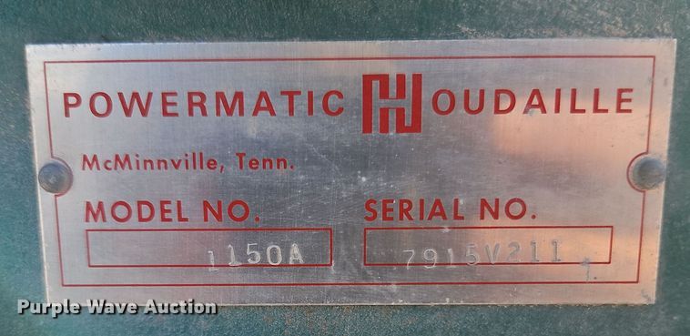 image for item EI8676 Powermatic 1150A drill press