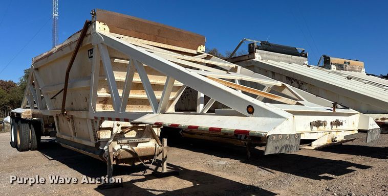 image for item EJ5143 2012 CPS LB40 bottom dump trailer