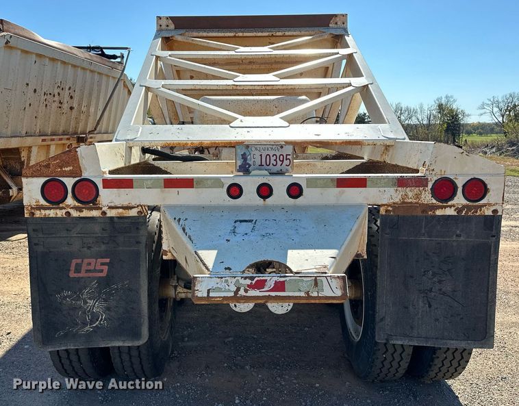 image for item EJ5143 2012 CPS LB40 bottom dump trailer