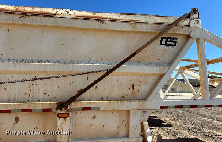 image for item EJ5143 2012 CPS LB40 bottom dump trailer