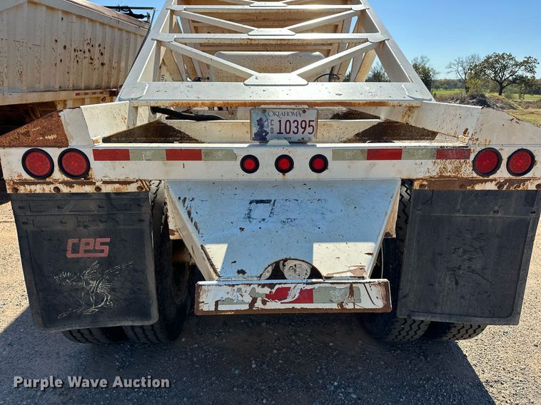 image for item EJ5143 2012 CPS LB40 bottom dump trailer