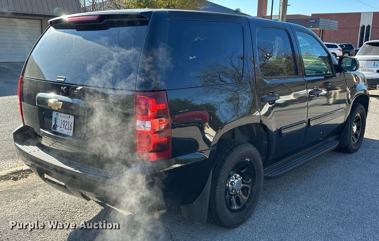 image for item EJ5170 2014 Chevrolet Tahoe Police SUV