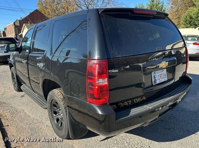 image for item EJ5170 2014 Chevrolet Tahoe Police SUV