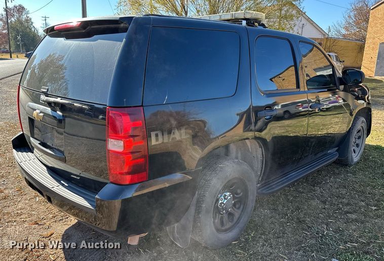 image for item EJ5171 2011 Chevrolet Tahoe Police SUV