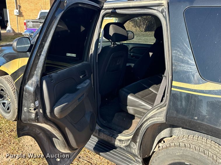 image for item EJ5171 2011 Chevrolet Tahoe Police SUV