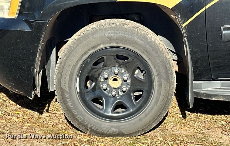 image for item EJ5171 2011 Chevrolet Tahoe Police SUV